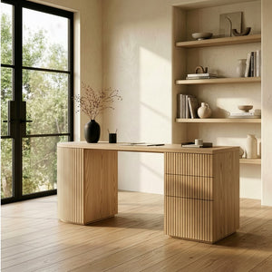 Agata Modern Style Natural Ash Desk