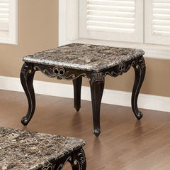 Albert Traditional Dark Walnut End Table