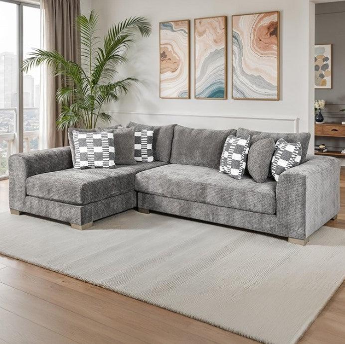 Assia L-Shape Sectional Sofa