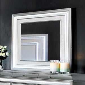 Aurielle Glam Gray LED Panel Mirror