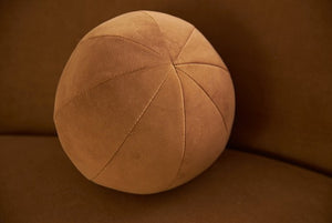 Azalia Modern Caramel Brown Circular Sectional Sofa Pillow