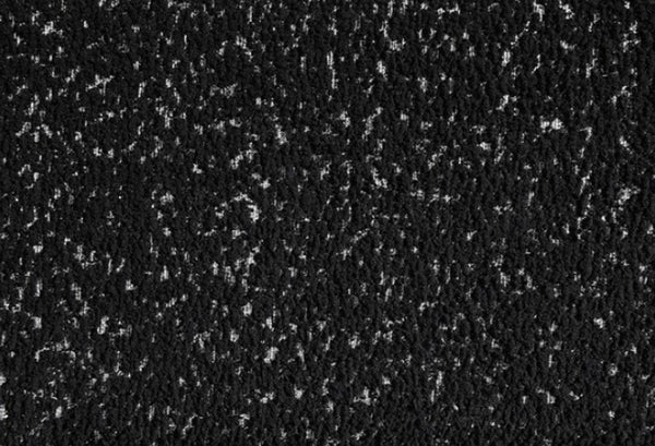 Bassetti Modern Style Shelter Padded Black Bed Style Close-up of black textured fabric with small white specks
