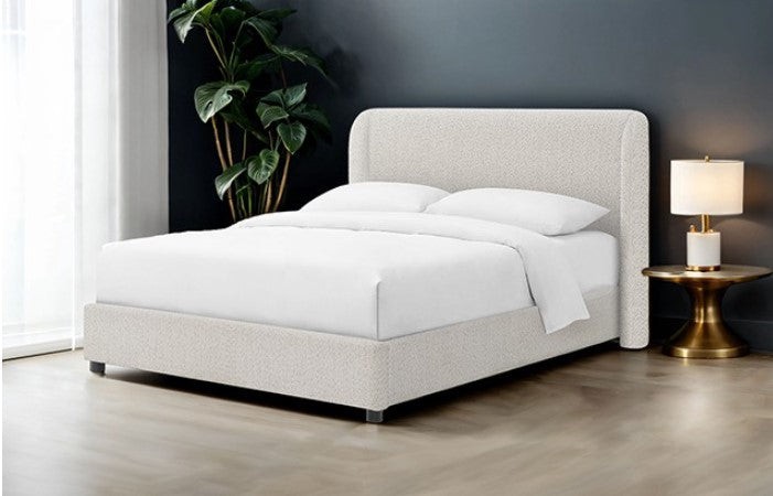 Bassetti Modern Style Shelter Padded White Bed Style