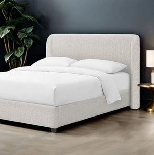 Bassetti Modern Style Shelter Padded White Bed Style
