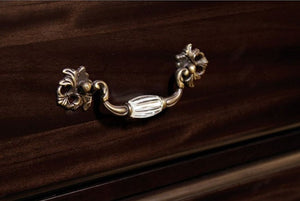 Bella Traditional Dark Walnut Chest