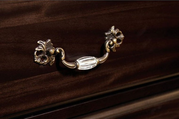 Bella Traditional Dark Walnut Chest