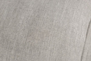 Bengie Modern Oak Light Gray Linen Fabric