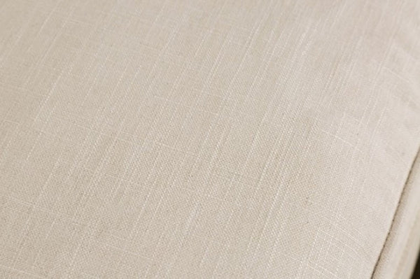 Bengie Modern Oak Brown Linen Fabric