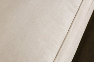Bengie Modern Oak White Linen Fabric
