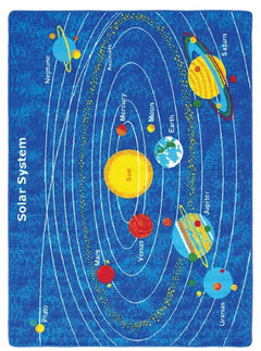 Brightstar Solar System Kids 5x8 Area Rug