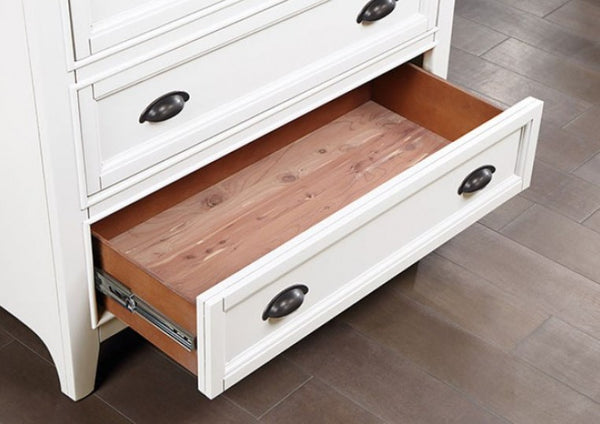 Cassie Transitional White Chest