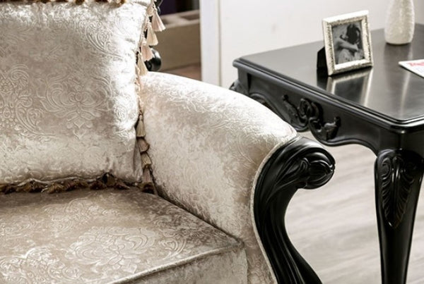 Darian Diamond Tufted Traditional Style Sofa