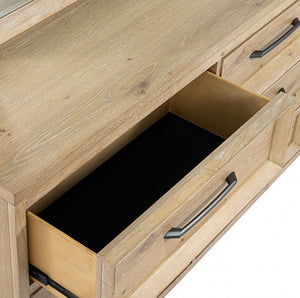 Delmar Natural Finish Dresser Drawer