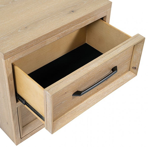 Delmar Natural Finish Nightstand