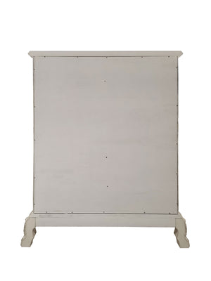 Dresden Bone White Traditional Style Chest