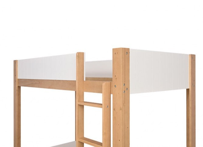 Elia Twin Twin White Natural Low Bunkbed