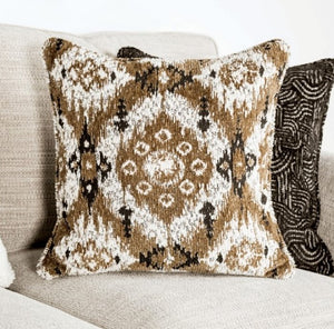 Erni Light Gray Fabric Sofa With Pillows 2