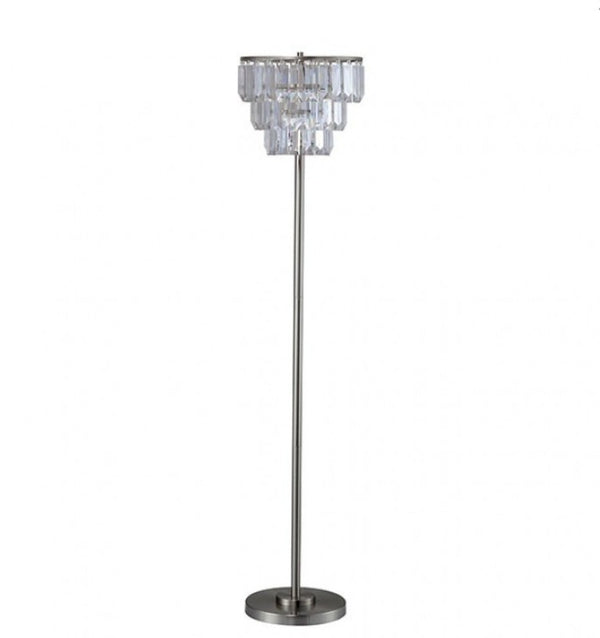 Genna Hanging Crystal Floor Lamp