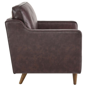 Genpart Modern Chair Genuine Leather Side