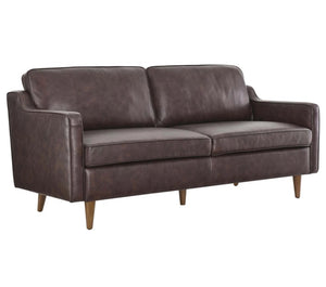 Genpart  modern brown genuine leather sofa style