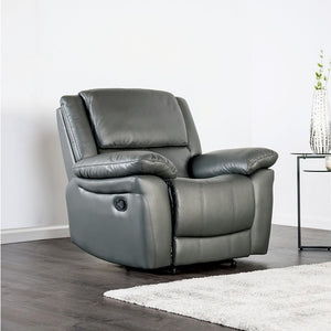 Gladis Pillow Top Arms Dark Gray Reclining Chair