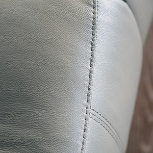 Gladis Pillow Top Arms Dark Gray Reclining Chair Leather