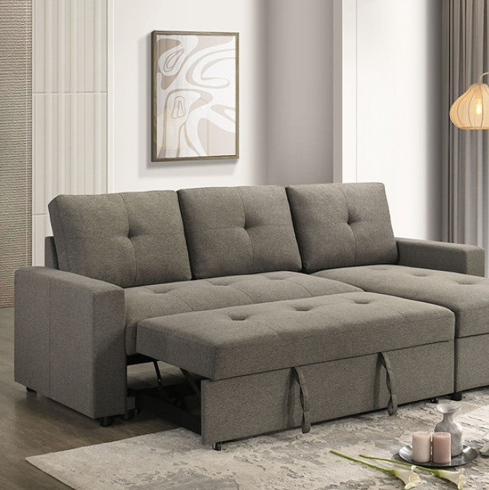 Johny Pullout Sectional Sofa