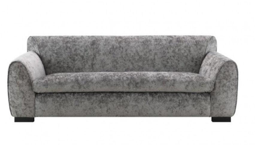 Karl Light Gray Contemporary Chenille Fabric Sofa