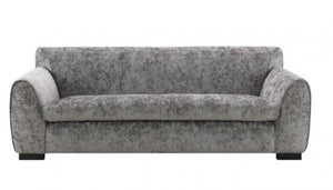 Karl Light Gray Contemporary Chenille Fabric Sofa Style