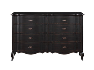 Lesley Dark Brown Dresser Front