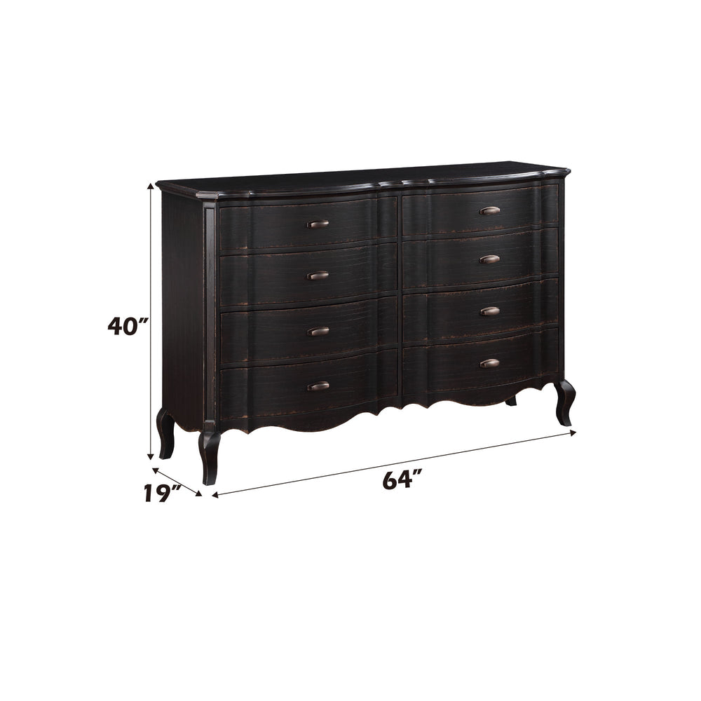 Lesley Dark Brown Dresser