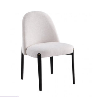 Linda Contemporary Style Upholstered Back and Seat Cushion Dining Chair Style