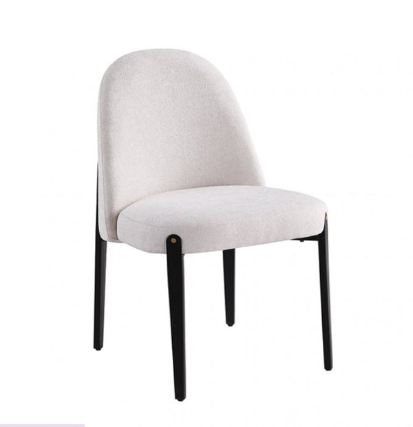 Linda Contemporary Style Upholstered Back and Seat Cushion Dining Chair Style