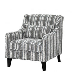 Logen  accent stripe accent chair