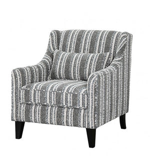 Logen  accent stripe accent chair