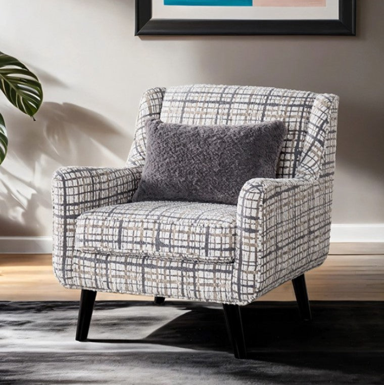 Mercia Sloped Track Arm Accent Chair