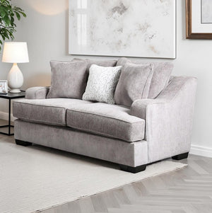Mika Oversized Transitional Style Loveseat