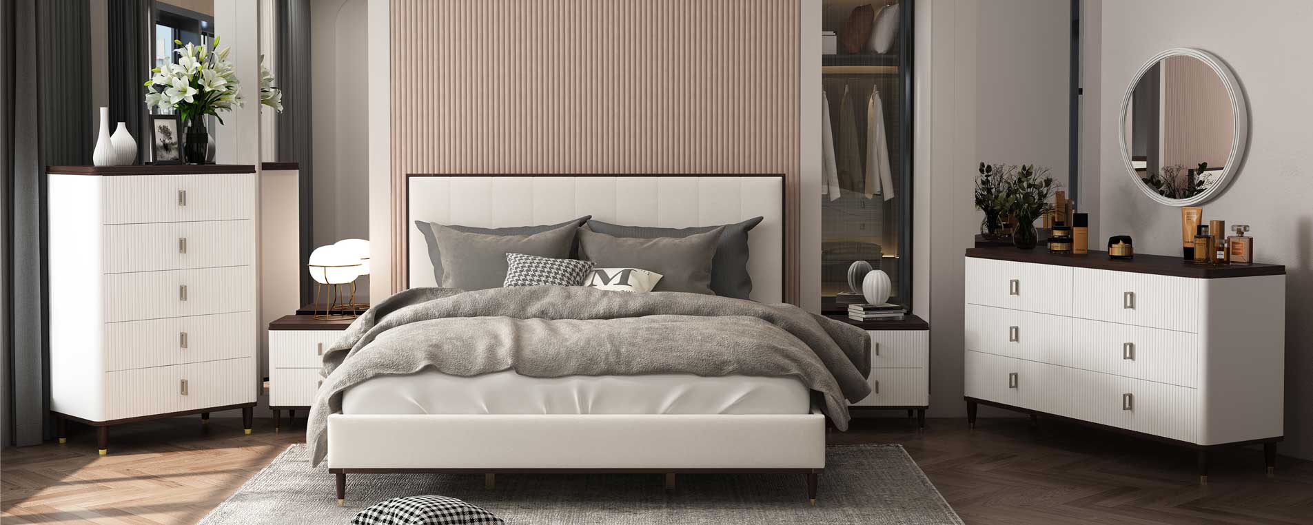 modern bedroom furniture set