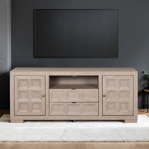 Montague Cross Modern Style Tawny TV Stand 72"