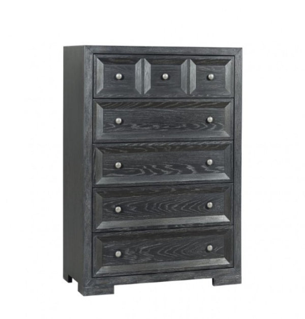 Montague Cross Modern Classic Weathered Black Chest