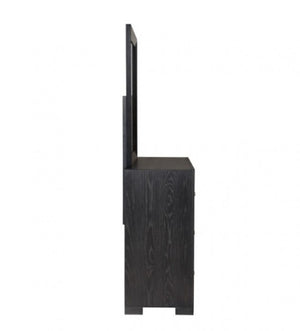 Montague Cross Modern Classic Weathered Black Dresser Side