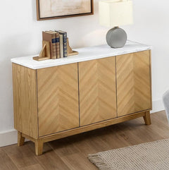 Nolan Genuine Marble Top Dining Server