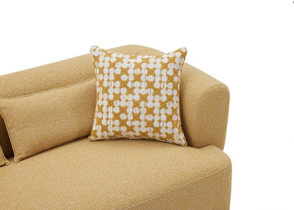 Phillip Modern Tight Seat Sofa with Pillows Arm