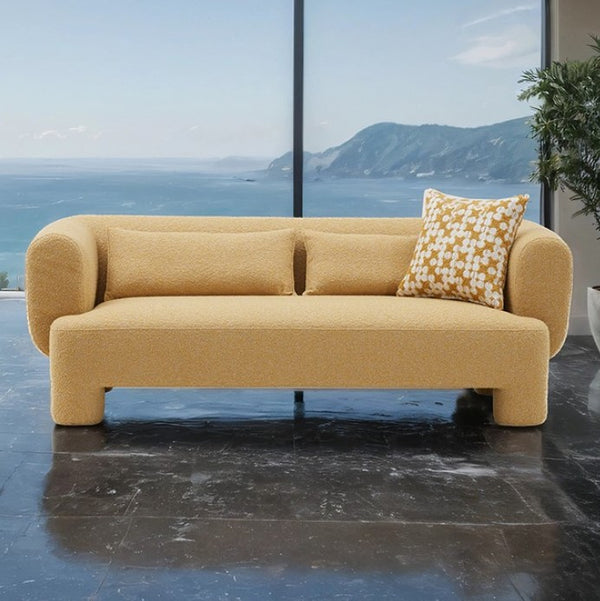 Phillip Modern Tight Seat Sofa with Pillows