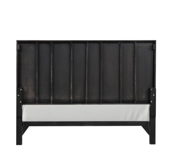 Primeberg Modern Black Pattern Bed
