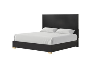 Primeberg Modern Black Pattern Bed