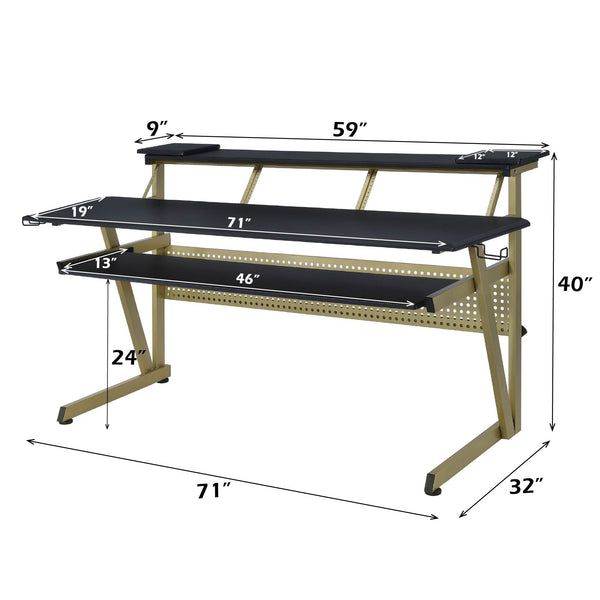 Primtone Black Gold Music Production Desk