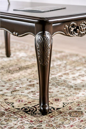 Prisya Traditional Solid Wood Coffee Table Leg