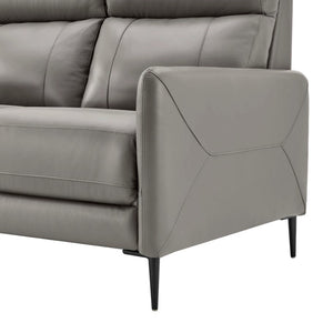 Rudy Comfortable Quality Leather Sofa Arm
