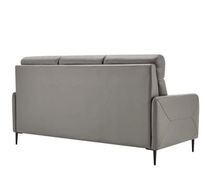 Rudy Comfortable Quality Leather Sofa Back
